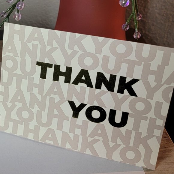 200pcs Thank You For Supporting My Business Cards in Classy and Elegant Design … - Picture 2 of 4
